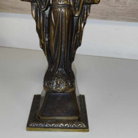 Метална статуетка на Исус Христос изкупителят, снимка 6 - Антикварни и старинни предмети - 44649670