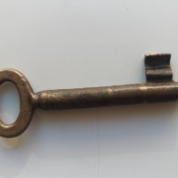 Ключ 7,2 см, бронз, снимка 1 - Антикварни и старинни предмети - 33984236