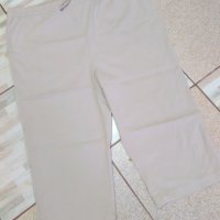 Летен дамски бежов панталон, снимка 2 - Панталони - 41480865