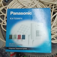 Стационарен телефон Panasonic KX-TS500FS, снимка 1 - Стационарни телефони и факсове - 41496209
