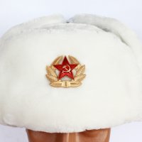 Оригинални Руски Съветски Шапки-ушанки, Различни Цветове и Размери, снимка 6 - Шапки - 38998553