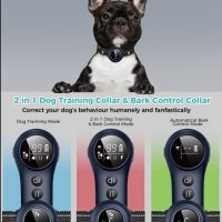 Електронен нашийник за куче-RS8, комбиниран 2 в 1, дресировъчен + режим против лай

, снимка 10 - За кучета - 44489839