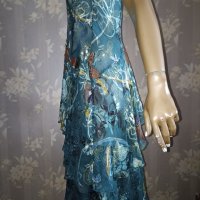 Patricia Suzzi- M,L- 100%Естествена коприна -италианска рокля  + туника  , снимка 8 - Рокли - 40759554