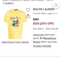 NEW! Classic Fit Embroidered Graphic T-shirt - POLO Ralph Lauren , снимка 12 - Тениски - 42485686