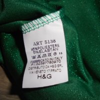 нова блестяща блузка в зелено, снимка 4 - Блузи с дълъг ръкав и пуловери - 38901489