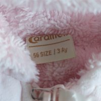 Бебешки комплект якенце и панталонки зимни размер 3-6 месеца за момиченце, снимка 2 - Комплекти за бебе - 40611072