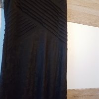 Дълга официална бална елегантна шик дантела готик романтик макси размер рокля ХХЛ, снимка 1 - Рокли - 35503134