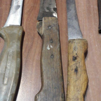 Стари  ковани  ножове, снимка 4 - Други ценни предмети - 36194017