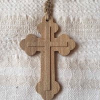 Класически православен кръст 8х12см., снимка 1 - Колиета, медальони, синджири - 39993675
