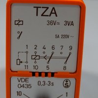 Реле време bircher TZA 0.3-3 S Time Delay Relay , снимка 6 - Резервни части за машини - 38989641
