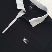 Hugo Boss Paddy Slim Fit Pima Pique Cotton Mens Size XL ОРИГИНАЛНА Тениска!, снимка 9 - Тениски - 41290046