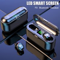 Безжични bluetooth 5.0 слушалки F9+ -5С , черни, #1000052444, снимка 6 - Безжични слушалки - 34810257