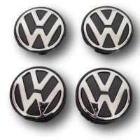 капачки за джанти VW фолксваген 58мм комплект 4 броя, снимка 1 - Аксесоари и консумативи - 40269219