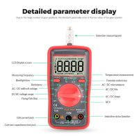 Мултицет UM416NCV Multimeter, снимка 5 - Друга електроника - 41762066