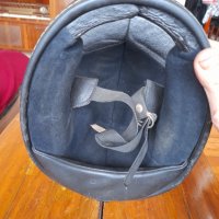 Стара моторджийска каска,шлем, снимка 6 - Други ценни предмети - 34485137