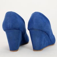 Trend One Дамски Обувки Платформа турско-синьо 38 24.5см, снимка 4 - Дамски елегантни обувки - 40240638