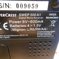 Silvercrest SWEP 500 A1 PLL-Radio, снимка 8 - Радиокасетофони, транзистори - 34776751