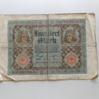100 марки 1920 Германия, снимка 1 - Нумизматика и бонистика - 40716730