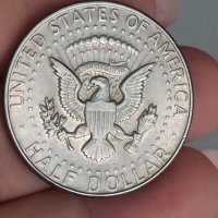 1/2 долар 1968 г сребро унк

, снимка 1 - Нумизматика и бонистика - 41748345