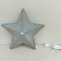 Стара лампа под формата на звезда 32см диаметър, снимка 2 - Други ценни предмети - 41547775