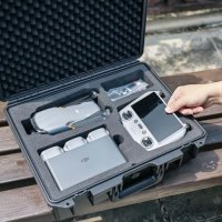 Нов Водоустойчив твърд калъф за камера DJI Air 3 и DJI RC 2 Организатор съхранение, снимка 3 - Други стоки за дома - 42402831