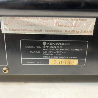 Kenwood KT-3300 AM/FM Stereo Радйо дек, снимка 7 - Декове - 44717006