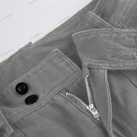 Дамски карго панталони с нестандартен дизайн в ретро стил с голям джоб и широк колан, 2цвята - 024, снимка 4 - Панталони - 41776500