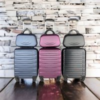 WeTravel пътнически куфар за рьчен багаж с 4ри колела 360°54 39 20, снимка 5 - Куфари - 42072707