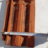 Български керемиди много здрави от стария материал използвани , снимка 5 - Строителни материали - 39811317