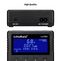 Професионално, зарядно и тестер за батерии LiitoKala Lii-PD4, снимка 4 - Друга електроника - 40190780