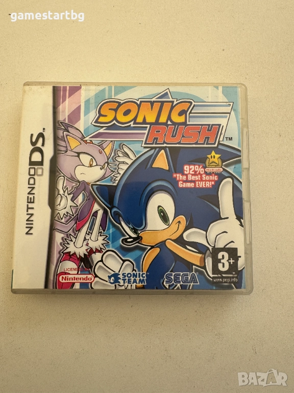 Sonic Rush за Nintendo DS/3DS, снимка 1