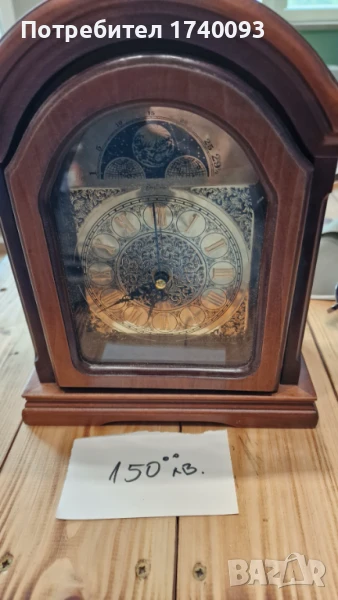 Ретро настолен часовник с батерия, снимка 1