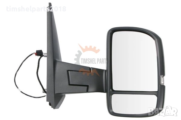 Огледало "Дълго рамо" Електрическо за VW Crafter след 2018 г - Пасажерска страна, снимка 1