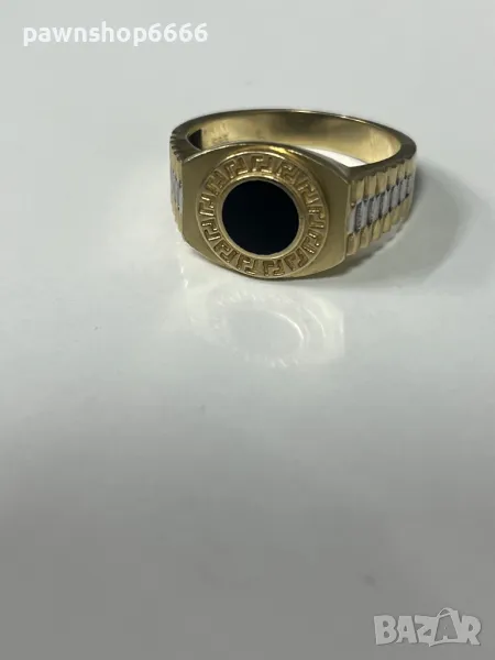 Златен пръстен 14 карата , снимка 1