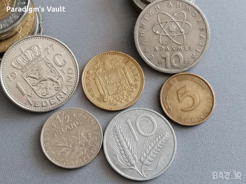 Лот от 6 монети - Европа | 1971г. - 1997г., снимка 1