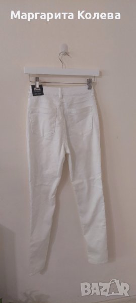 Бял панталон ,размер М, снимка 1