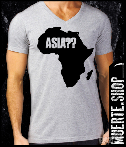 Тениска с щампа ASIA, снимка 1