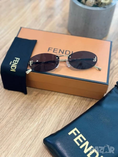 очила с калъф, кутия и ув защита fendi , снимка 1