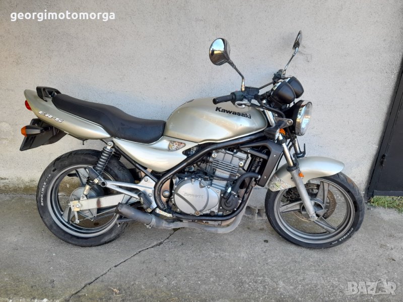 САМО НА ЧАСТИ kawasaki er5,мотора пали и работи, снимка 1