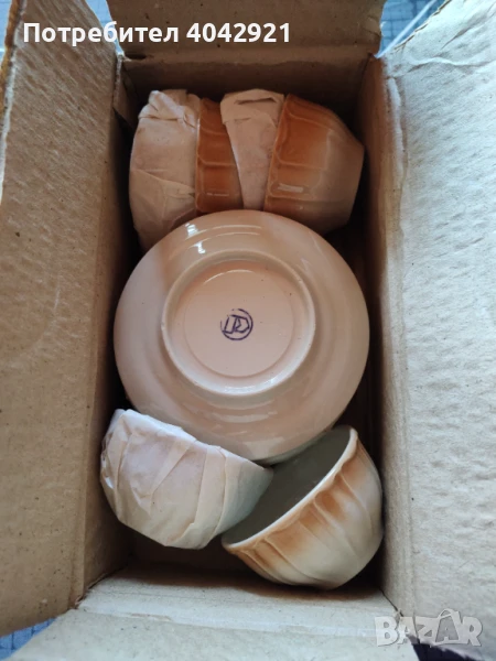 Сервиз за кафе-ЛАТИНКА, снимка 1