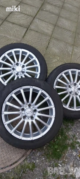 17ки 5×120 с гуми 225/50/17 DOT3218, снимка 1
