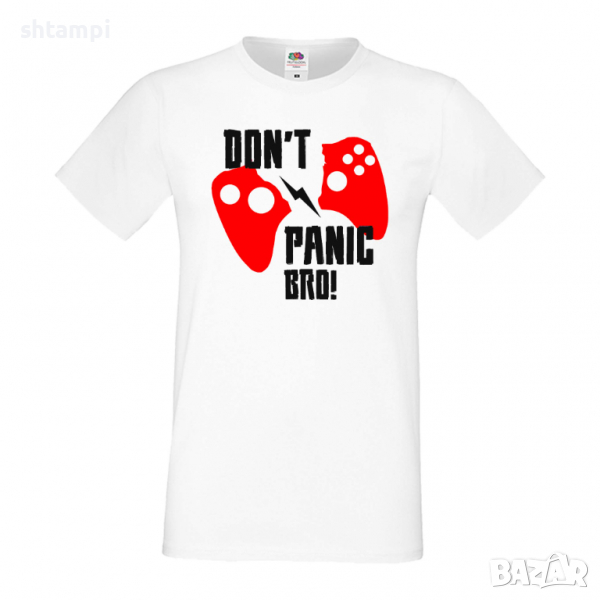 Мъжка тениска Don't Panic Bro, снимка 1