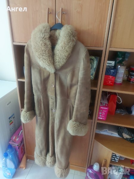 Дамски, турски кожух от естествена кожа, снимка 1