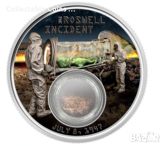 инвестиционна монета пчела розуел инцидент , снимка 1
