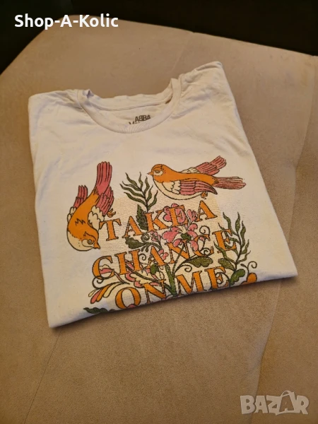 Original Vintage ABBA Voyage Take a Chance On Me Tee, снимка 1