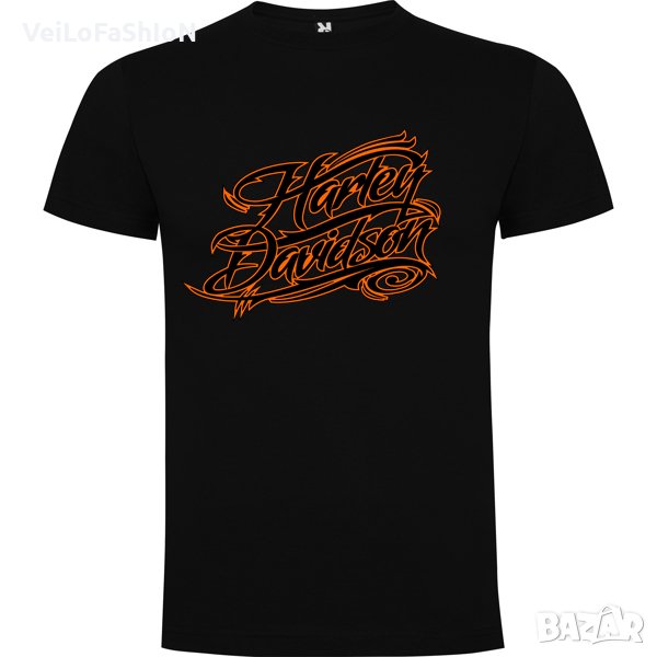 Нова мъжка тениска с надпис Харли Дейвидсън (Harley Davidson) , снимка 1