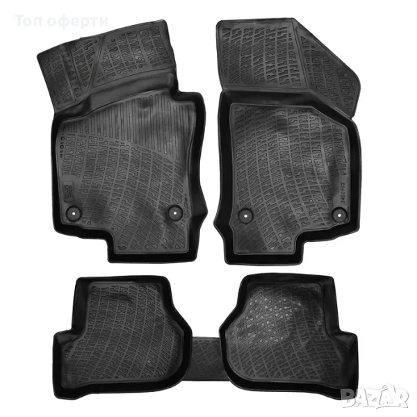 Гумени стелки RizLine съвместими с Volkswagen Golf V 2003-2009, снимка 1