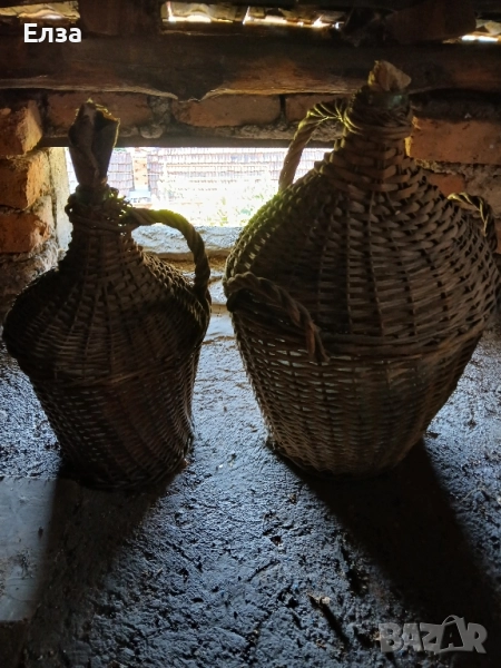 Плетени дамаджани, снимка 1