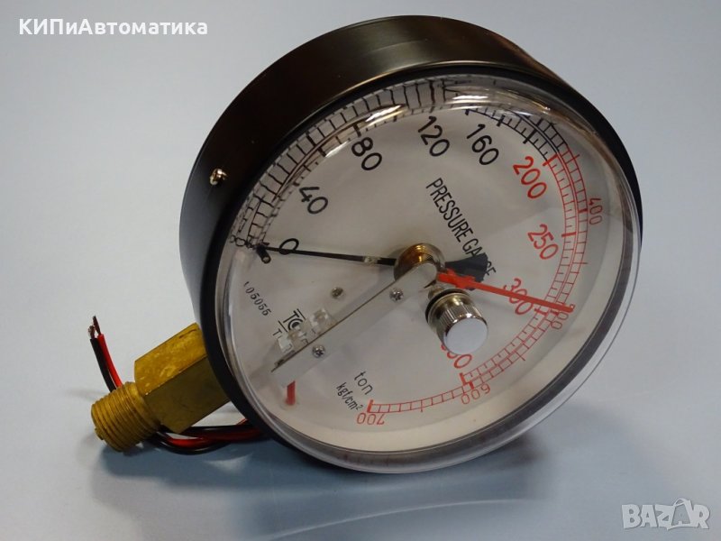 ел. контактен манометър Tomita pressure gauge 0-700 bar , снимка 1