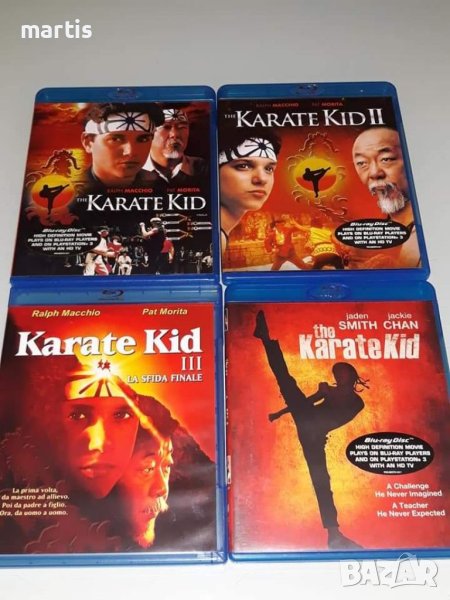 Blu-Ray Колекция The Karate Kid 1,2,3 /бг.суб./ Комплект, снимка 1